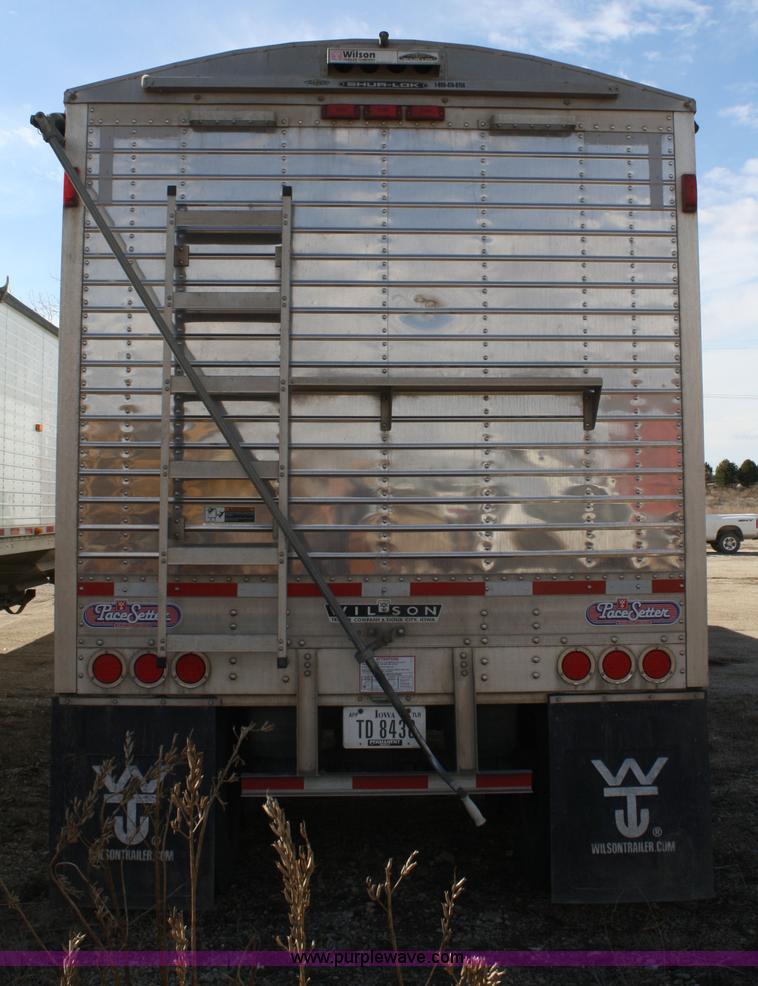 image for item A6930 2007 Wilson Pacesetter DWH550 43' grain trailer