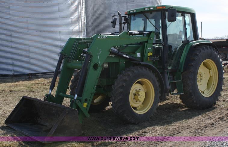 image for item A6948 1997 John Deere 6400 tractor with loader