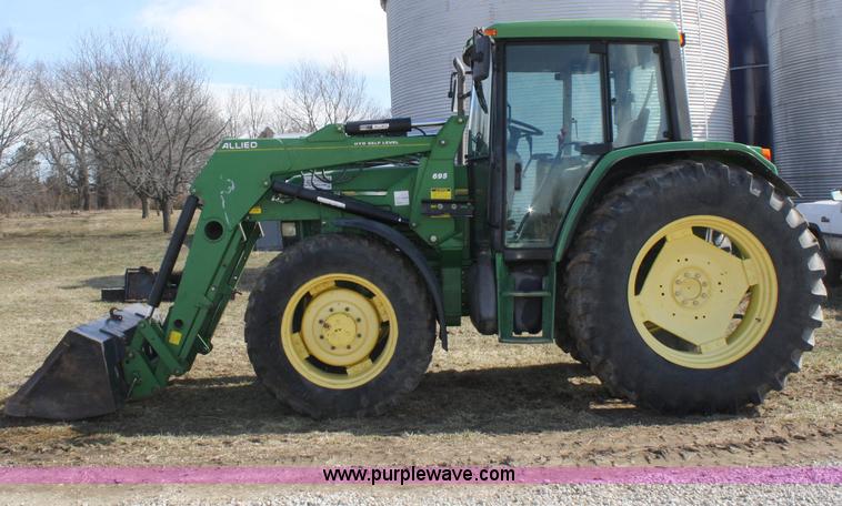 image for item A6948 1997 John Deere 6400 tractor with loader