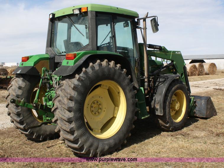 image for item A6948 1997 John Deere 6400 tractor with loader