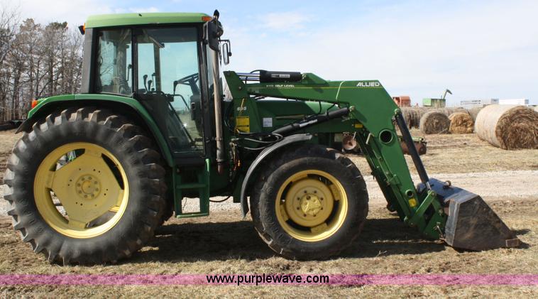image for item A6948 1997 John Deere 6400 tractor with loader