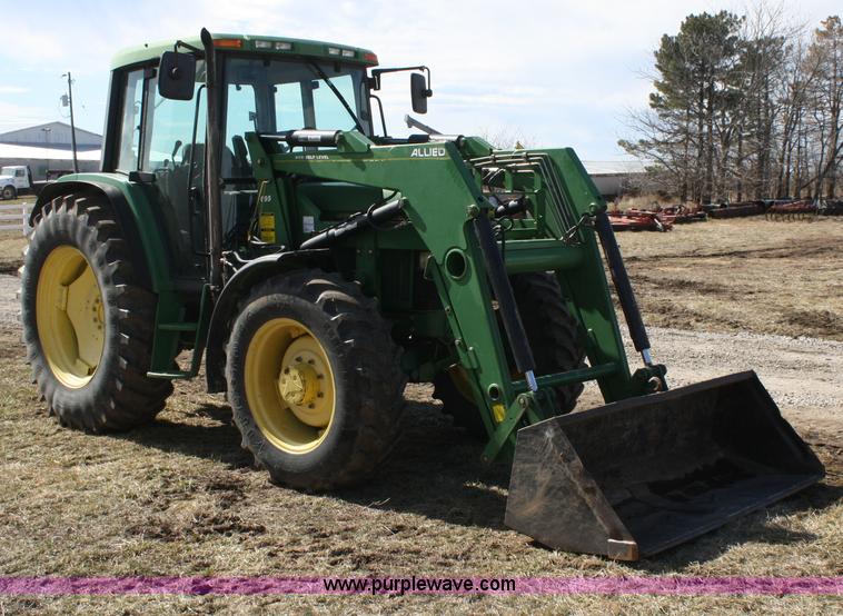 image for item A6948 1997 John Deere 6400 tractor with loader