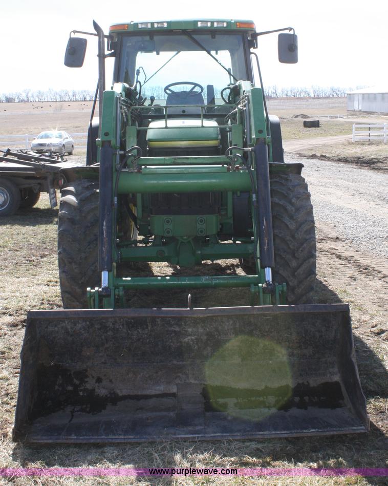 image for item A6948 1997 John Deere 6400 tractor with loader