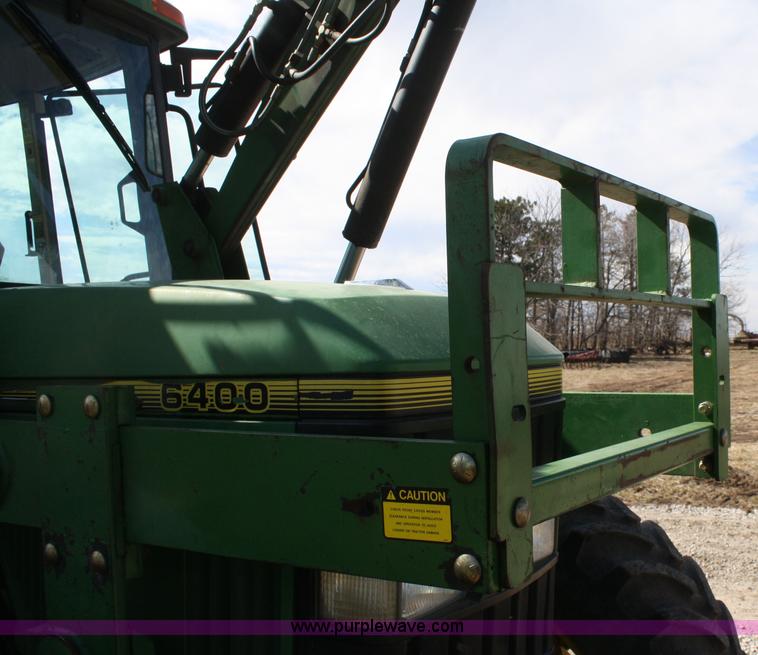 image for item A6948 1997 John Deere 6400 tractor with loader