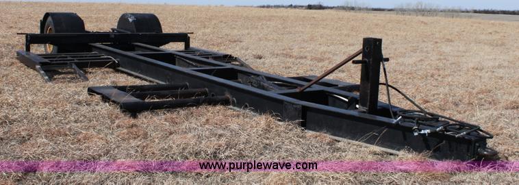 image for item A7408 1988 33' single axle combine trailer