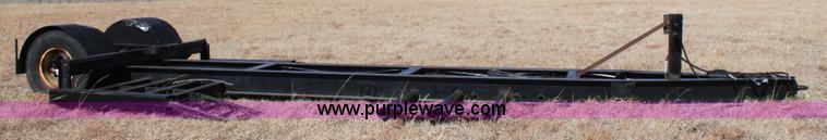image for item A7408 1988 33' single axle combine trailer