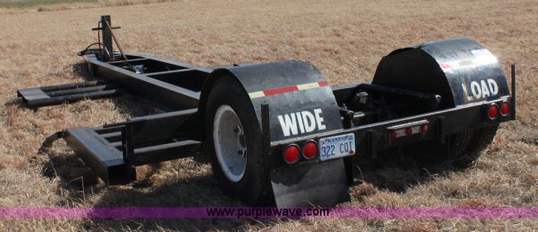 image for item A7408 1988 33' single axle combine trailer