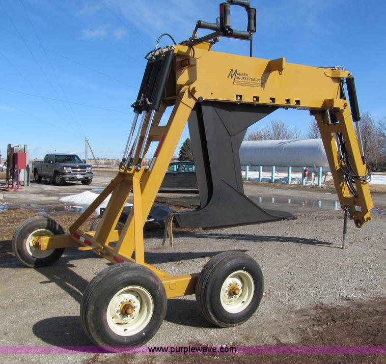 image for item A8080 Maurer agricultural tile plow