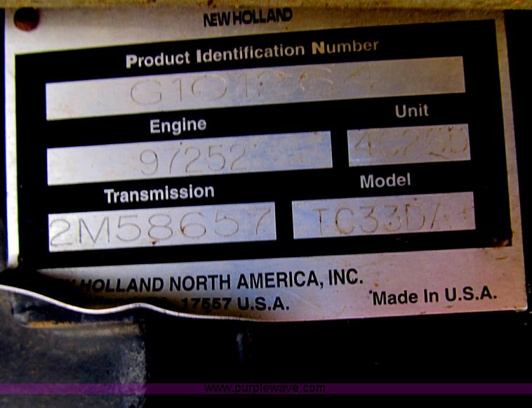 image for item B2630 2004 New Holland TC33DA MFWD tractor