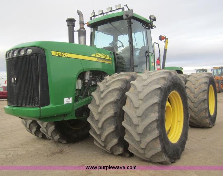 image for item B5690 2004 John Deere 9420 4WD tractor