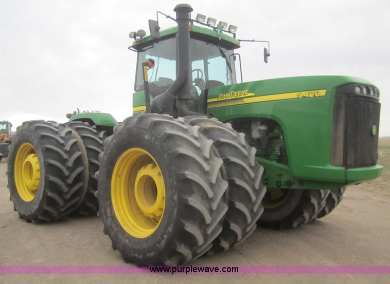 image for item B5691 2004 John Deere 9420 4WD tractor