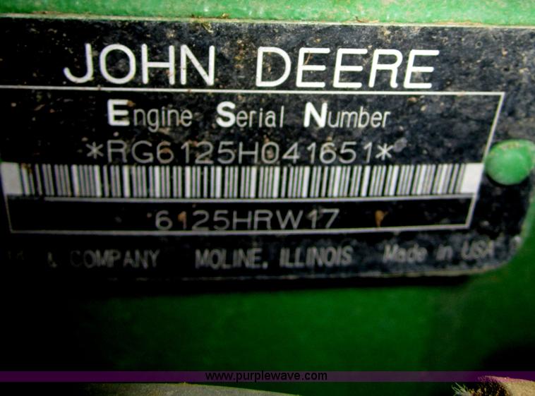 image for item B5691 2004 John Deere 9420 4WD tractor