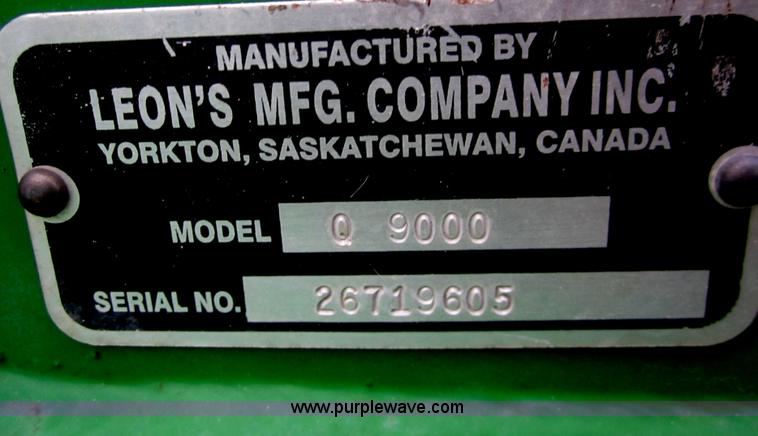 image for item B5694 2006 Leon 4000 14' 4-way dozer blade