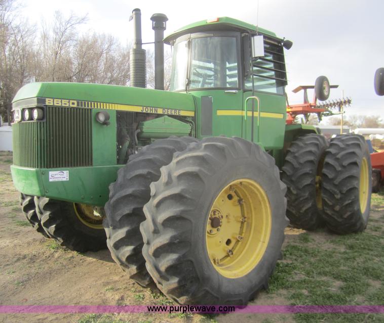 image for item B5738 1984 John Deere 8650 4WD tractor
