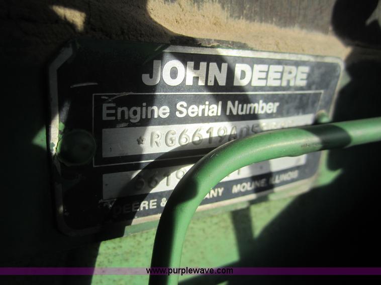 image for item B5738 1984 John Deere 8650 4WD tractor