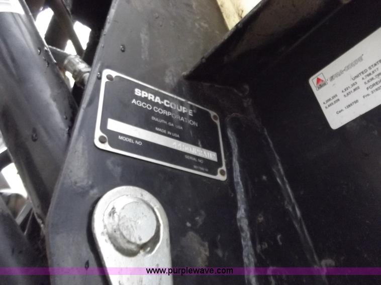 image for item B6272 2005 AGCO Spra-Coupe 4450 with trailer