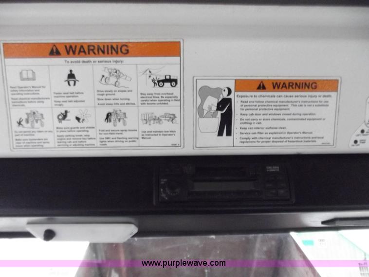 image for item B6272 2005 AGCO Spra-Coupe 4450 with trailer