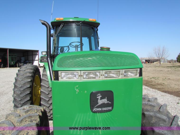 image for item B7142 1992 John Deere 4560 MFWD tractor