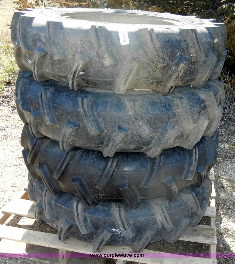 image for item C4172 (4) used irrigation tires with rims