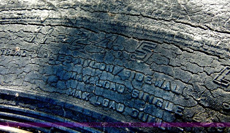 image for item C4172 (4) used irrigation tires with rims