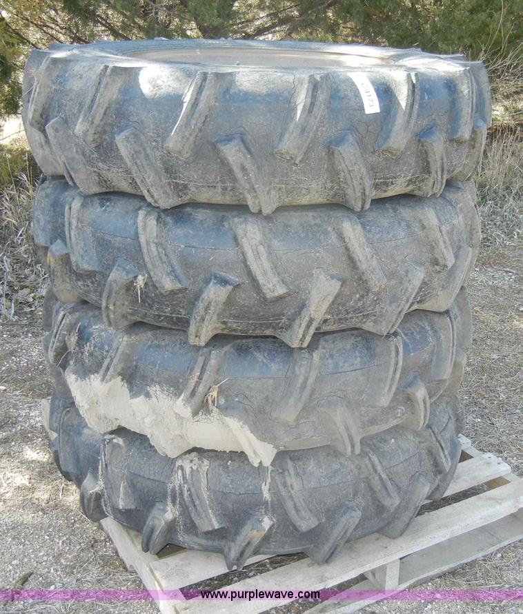 image for item C4173 (4) used irrigation tires with rims