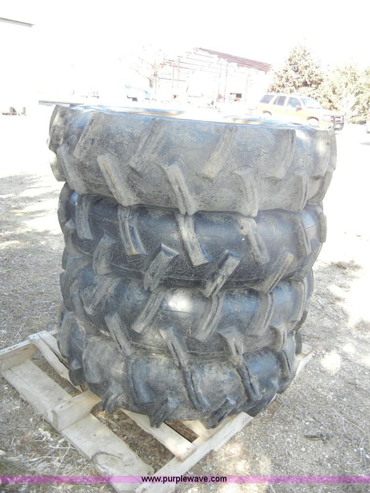 image for item C4173 (4) used irrigation tires with rims