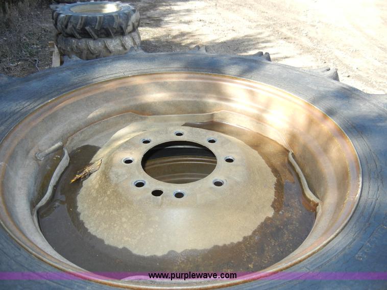 image for item C4173 (4) used irrigation tires with rims