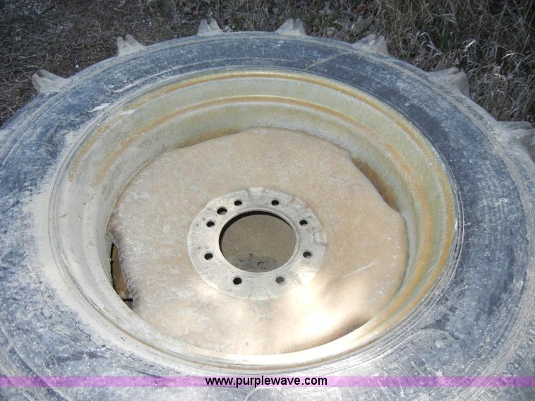 image for item C4174 (2) used irrigation tires with rims