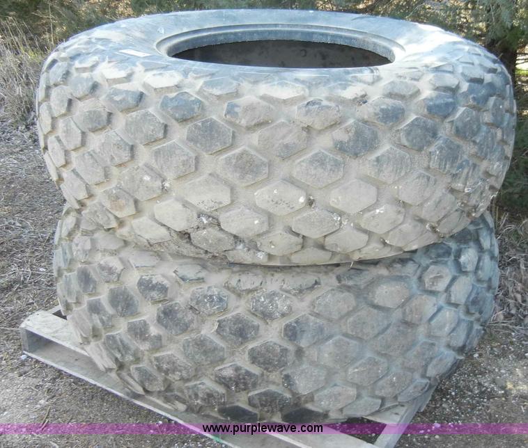 image for item C4178 (2) used baler tires
