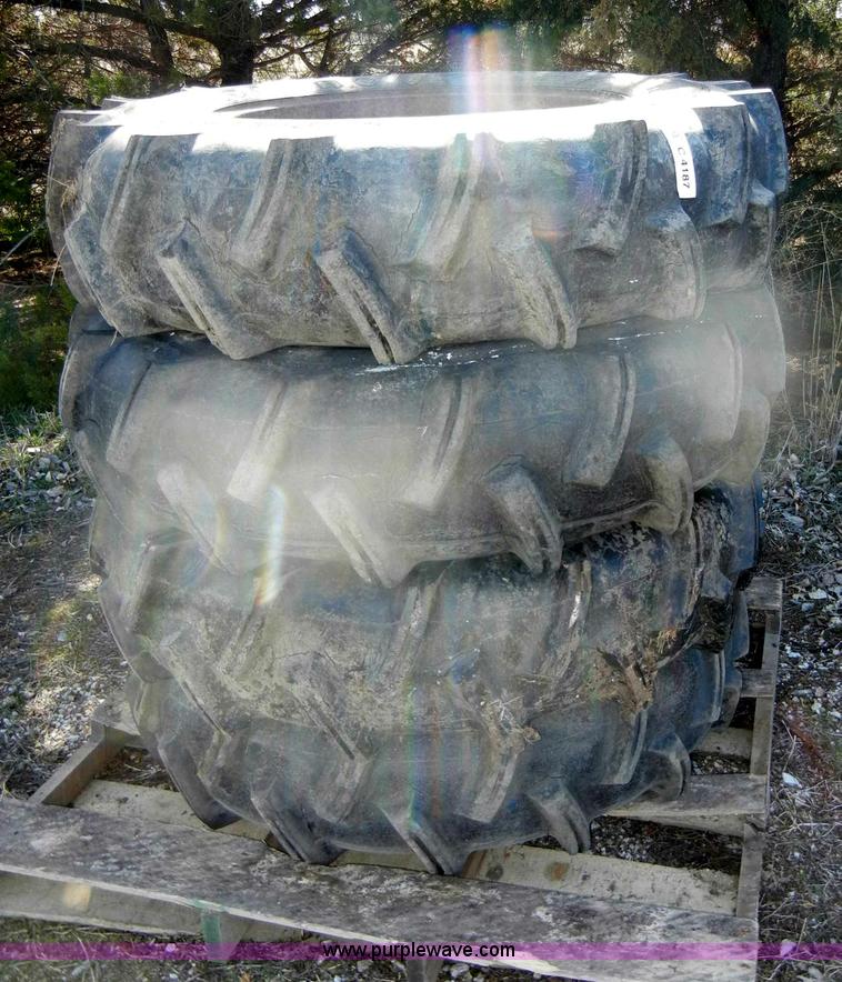 image for item C4187 (4) used irrigation tires with rims