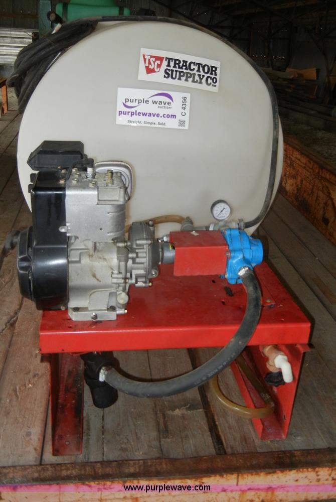 image for item C4356 150 gallon TSC sprayer unit
