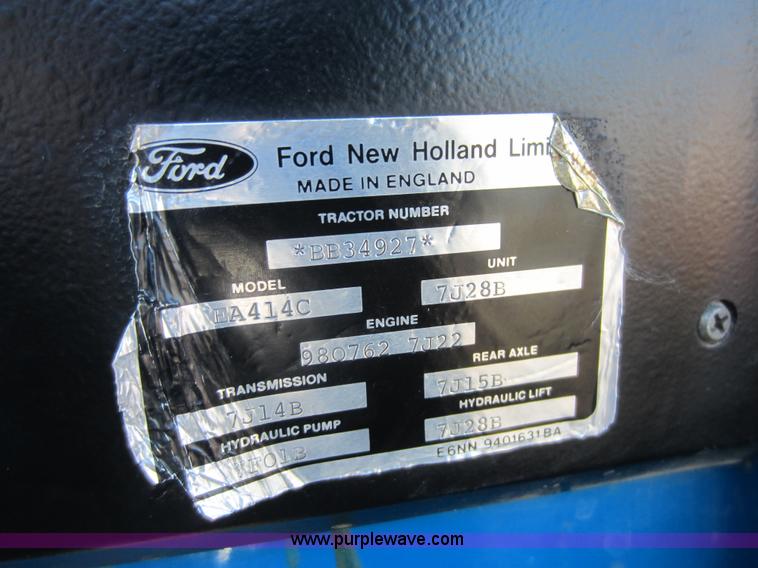 image for item C5290 Ford 6610 tractor with loader