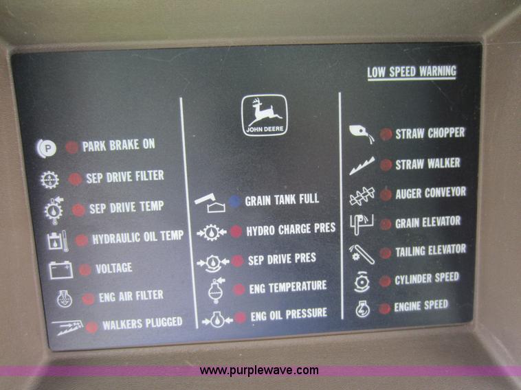 image for item C5325 1991 John Deere 9500 combine