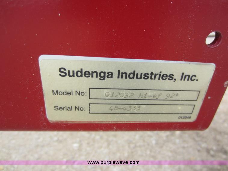 image for item C5358 2009 Sudenga 92' grain auger