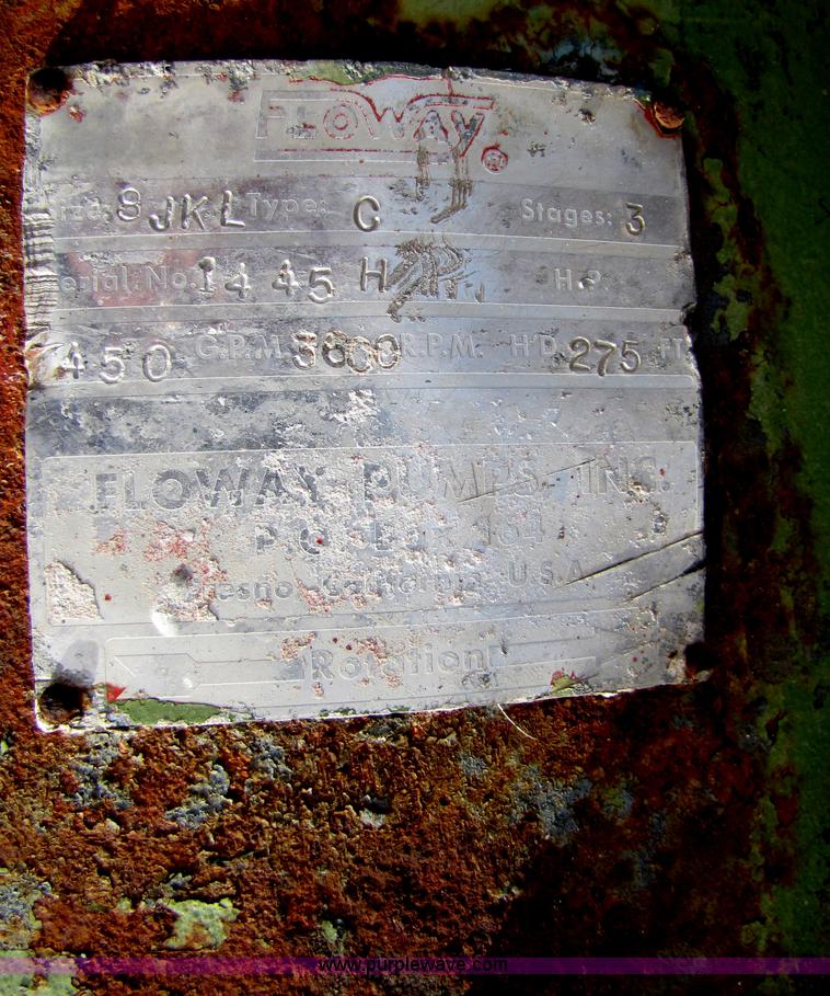 image for item C9636 Floway irrigation pump