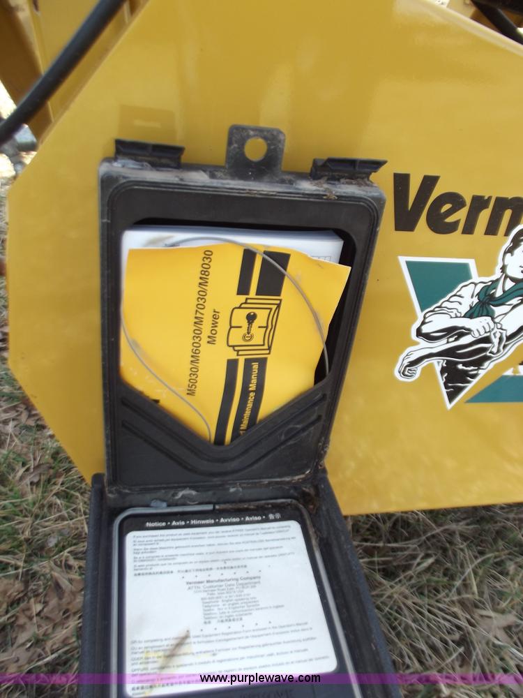 image for item D3512 Vermeer 7030 9'2" disc mower