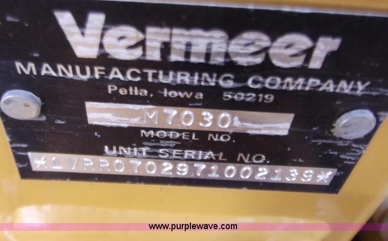 image for item D3512 Vermeer 7030 9'2" disc mower