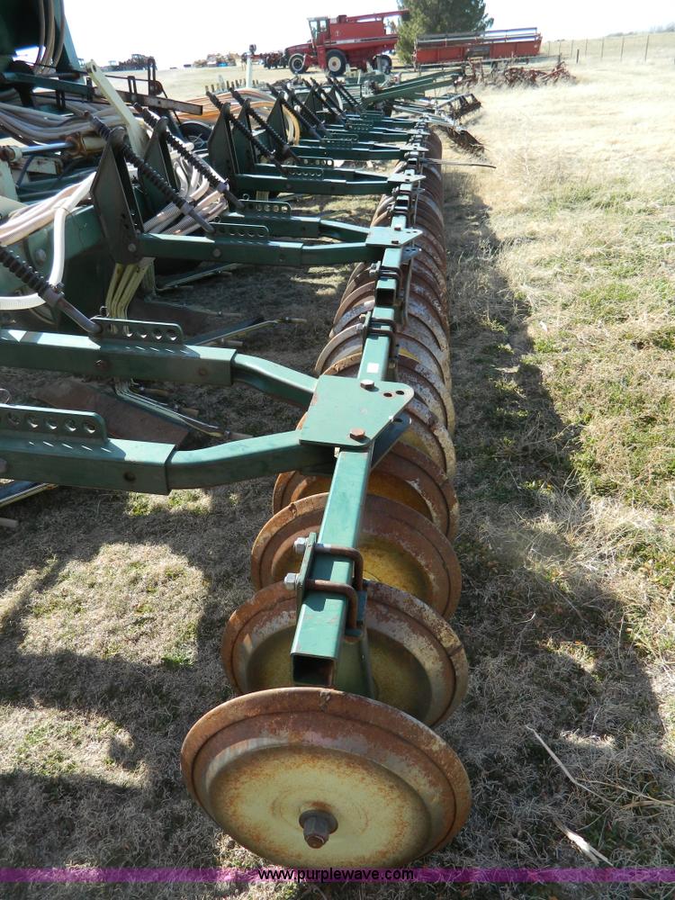 Flex King XL sweep plow seeder in Oakley, KS Item D8905 sold Purple