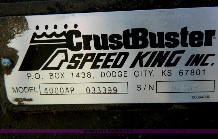 image for item D8906 2009 CrustBuster 4000AP dual drill setup