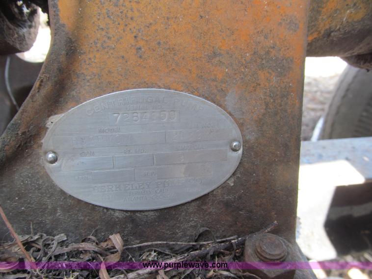 image for item G9442 Tow-behind irrigation pump