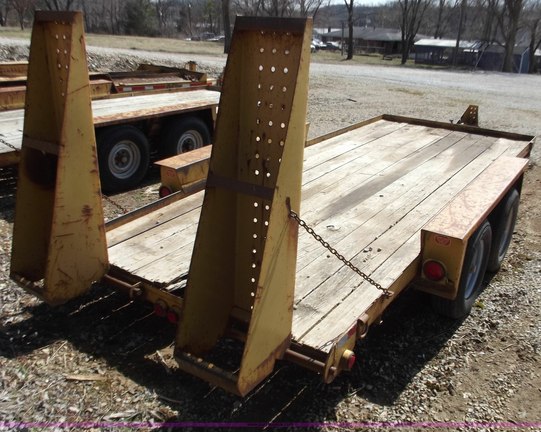 2000 Belshe GT2 16' equipment trailer in Jefferson City, MO | Item ...