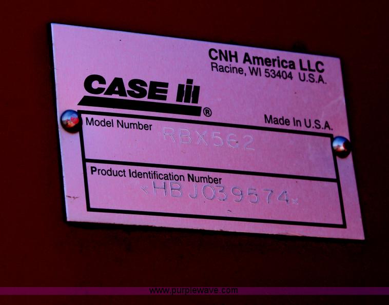 image for item A6806 2005 Case IH RBX562 round baler