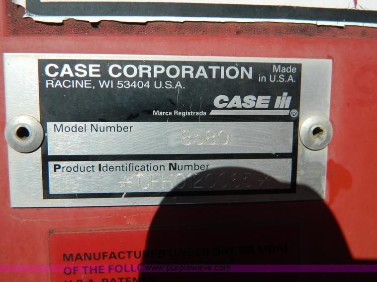 image for item B3536 Case IH 8580 square baler