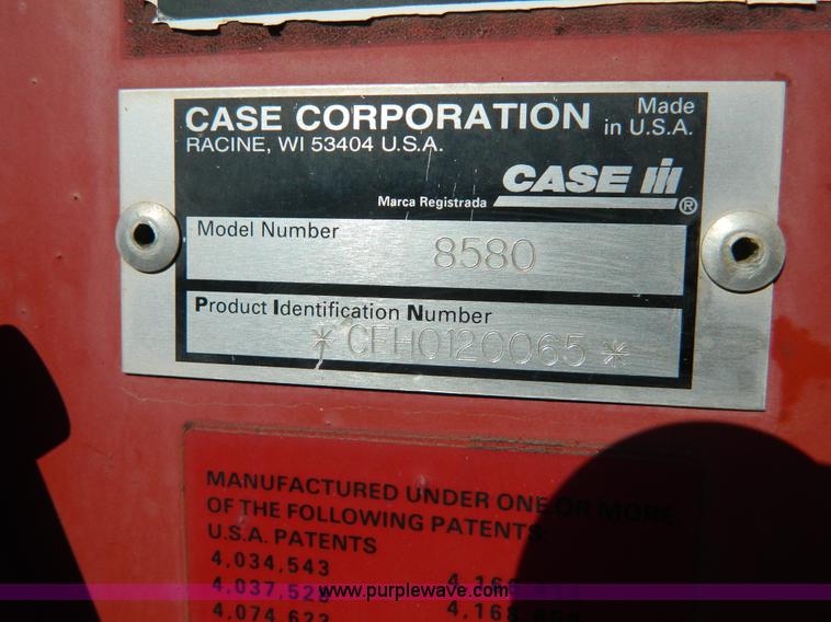 image for item B3536 Case IH 8580 square baler