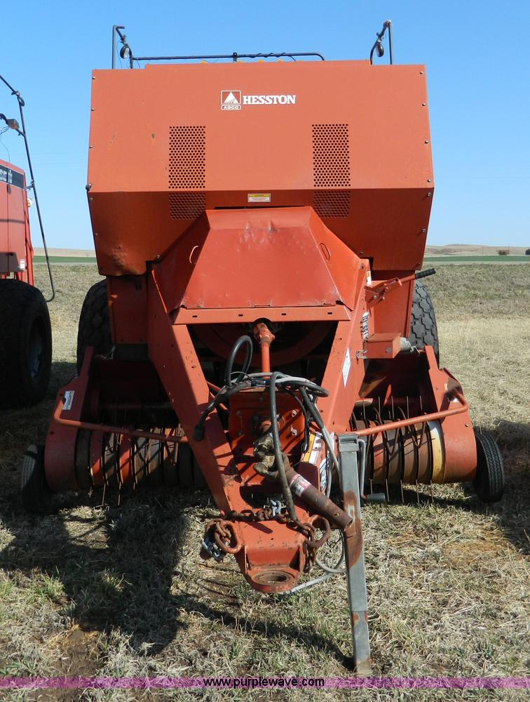 image for item B3537 1990 Hesston 4900 square baler