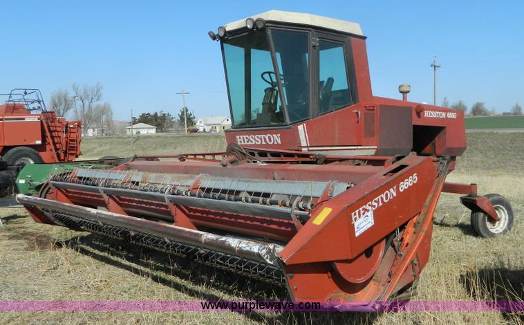 image for item B3540 Hesston 6550 swather