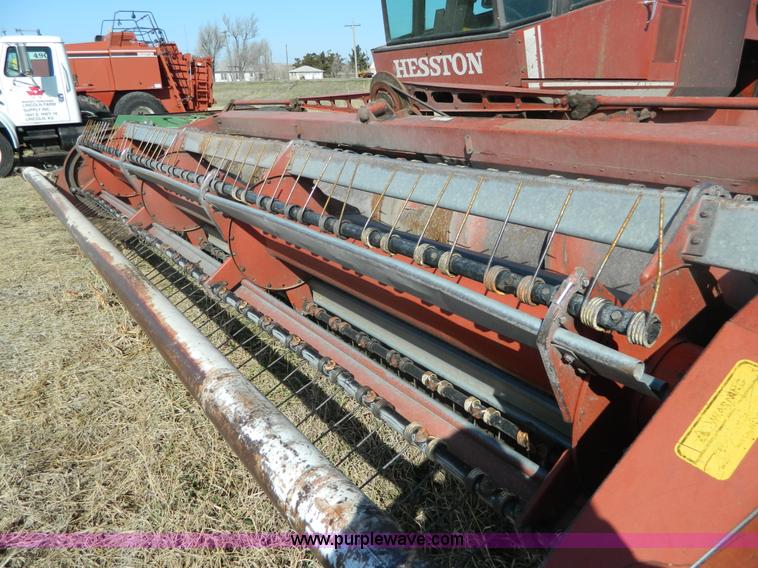 image for item B3540 Hesston 6550 swather