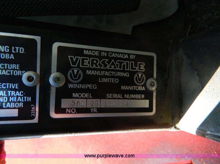 image for item B3545 1979 Versatile 500 tractor