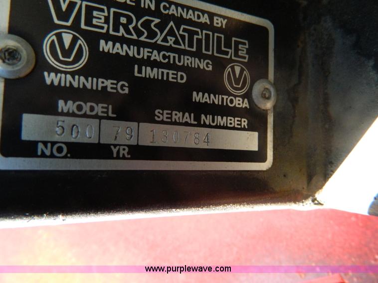 image for item B3545 1979 Versatile 500 tractor