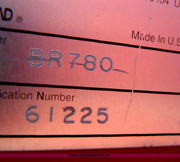 image for item B3588 2004 New Holland BR780 baler